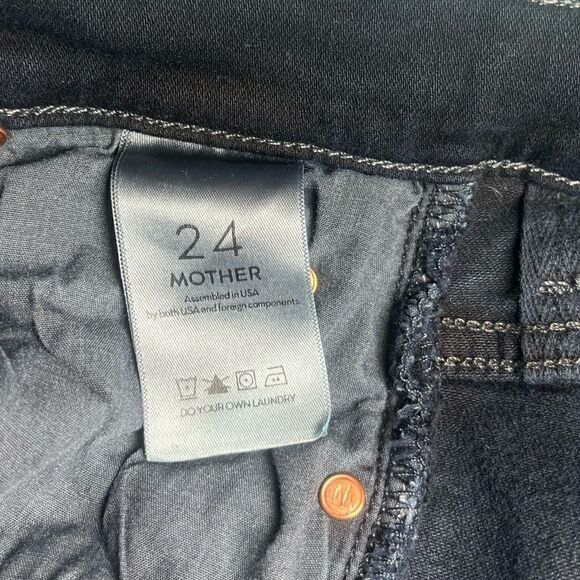MOTHER Stunner Zip Two Step Ankle Fray Jeans in Last Call size 24 - Picture 10 of 13